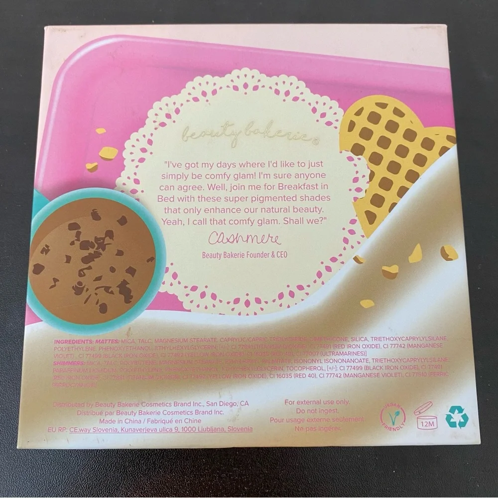 Beauty Bakerie Breakfast in Bed Eyeshadow Palette